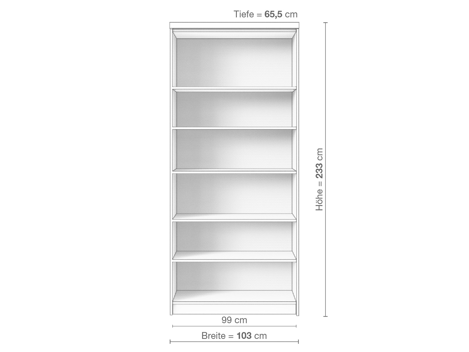 Zirbenschrank „Edelweiß", 2-türig schmal, Höhe 233 cm, Inneneinrichtung B