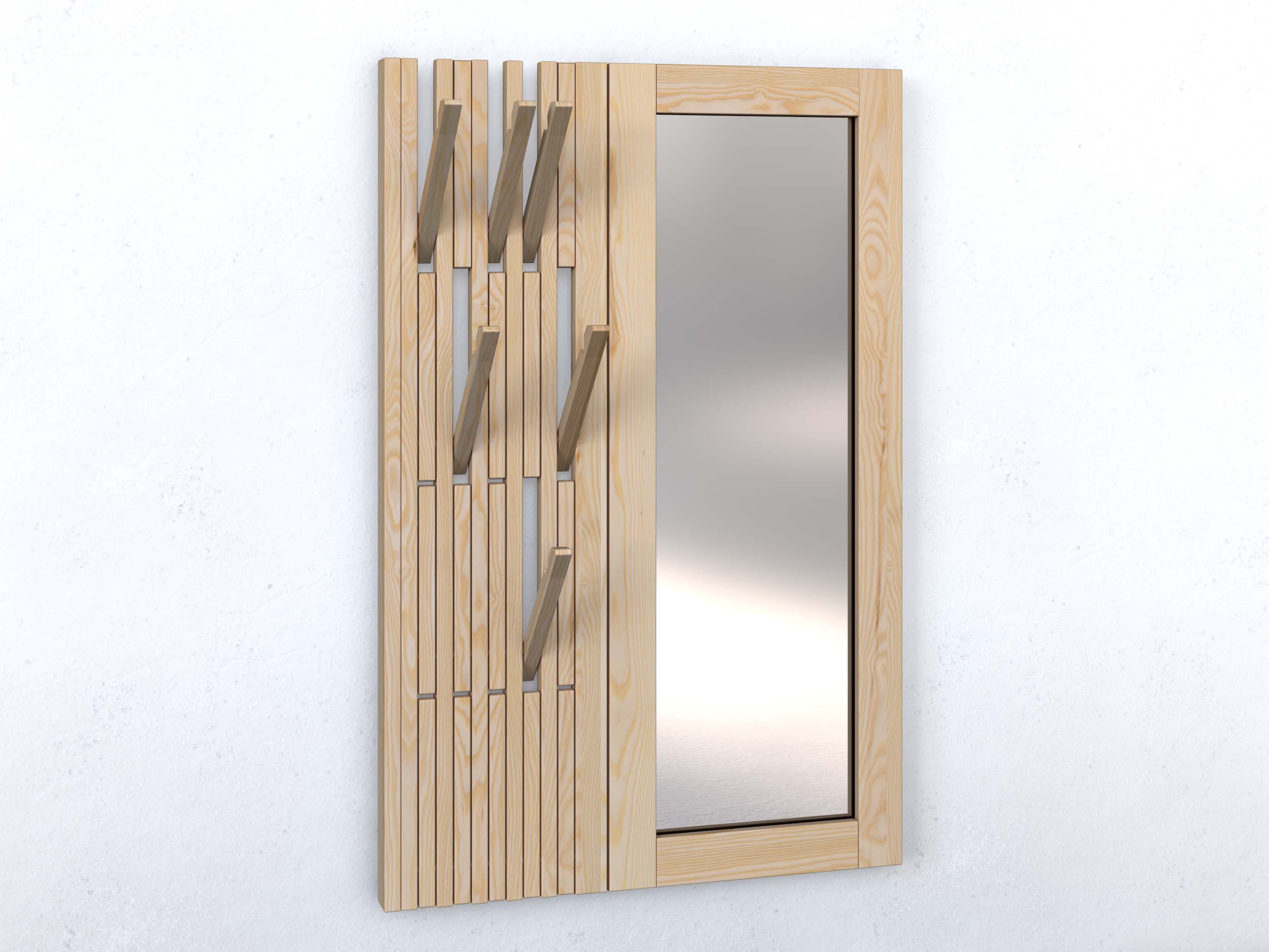 Eschengarderobe "Agnes" mit Spiegel rechts