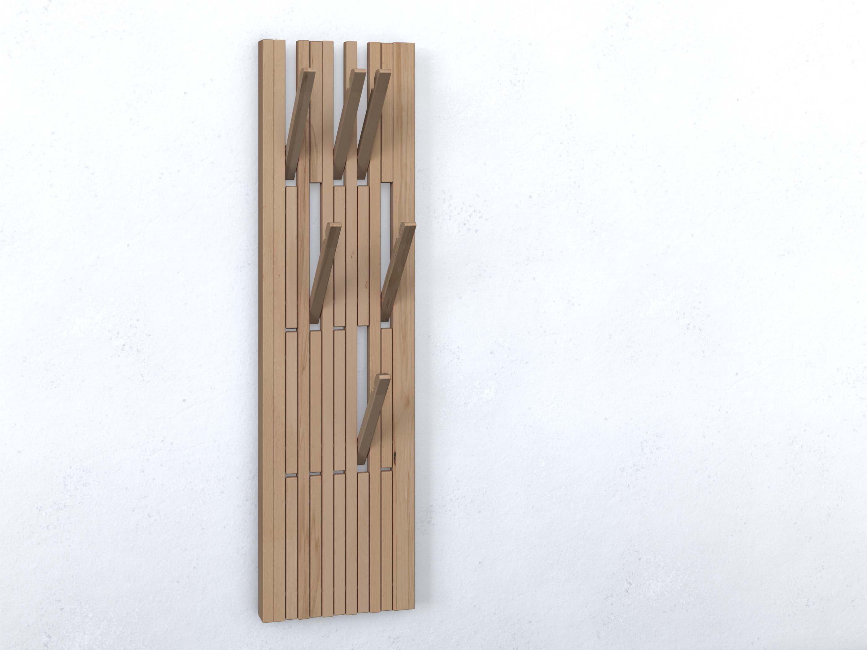 Garderobe Kernbuche „Agnes“ ohne Spiegel