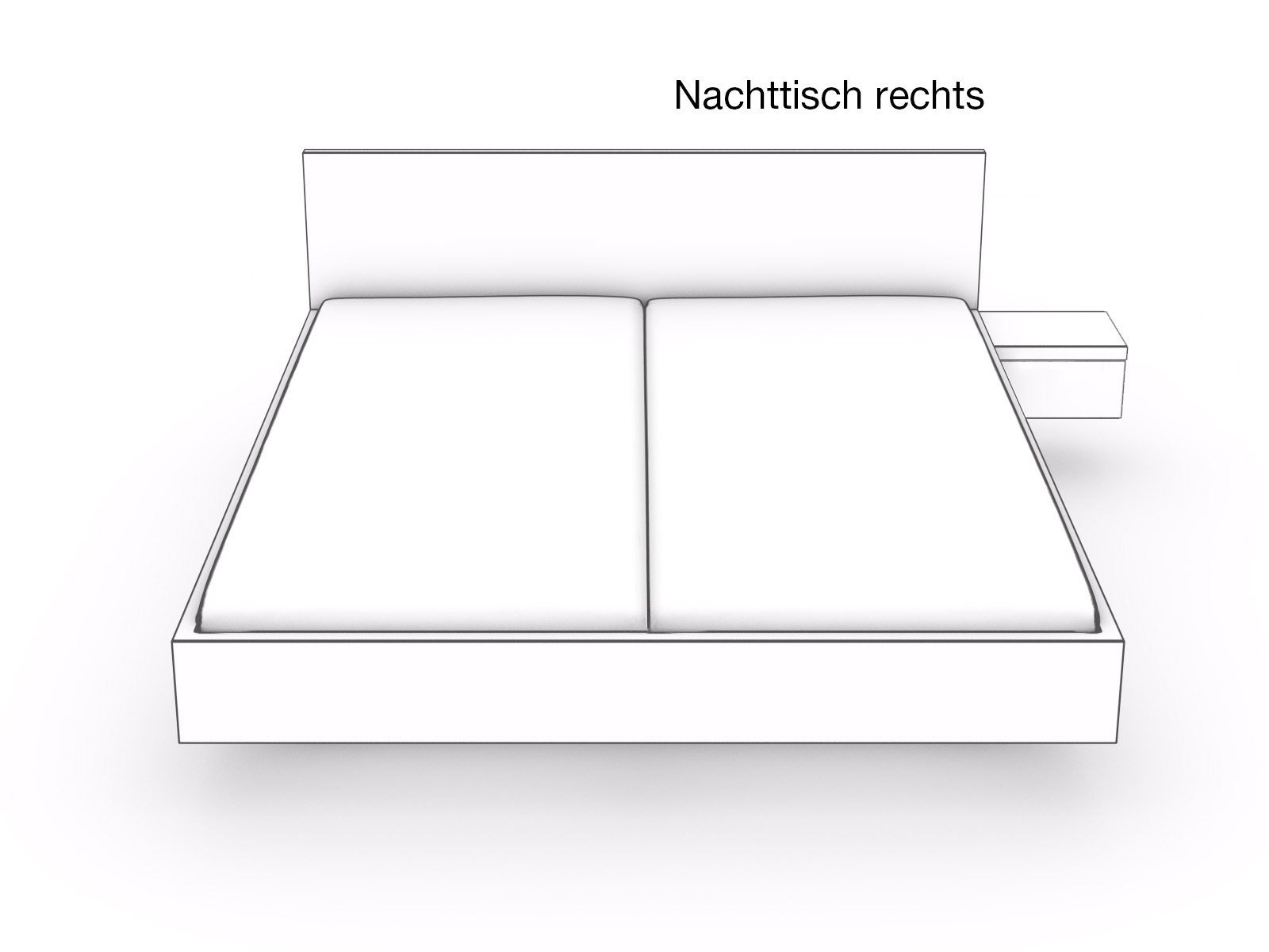 Nachttisch rechts