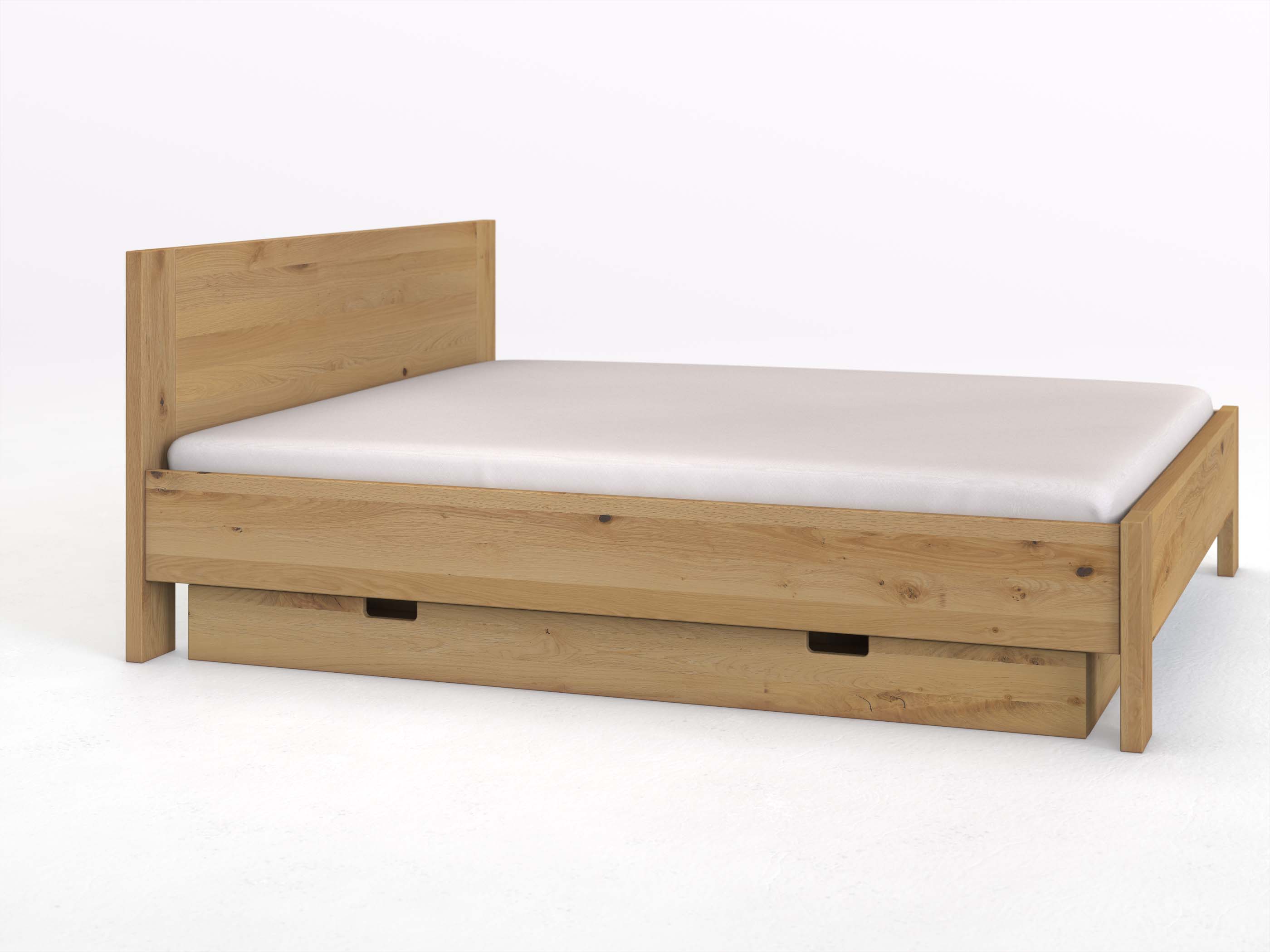 Bett Massivholz „Bianca“