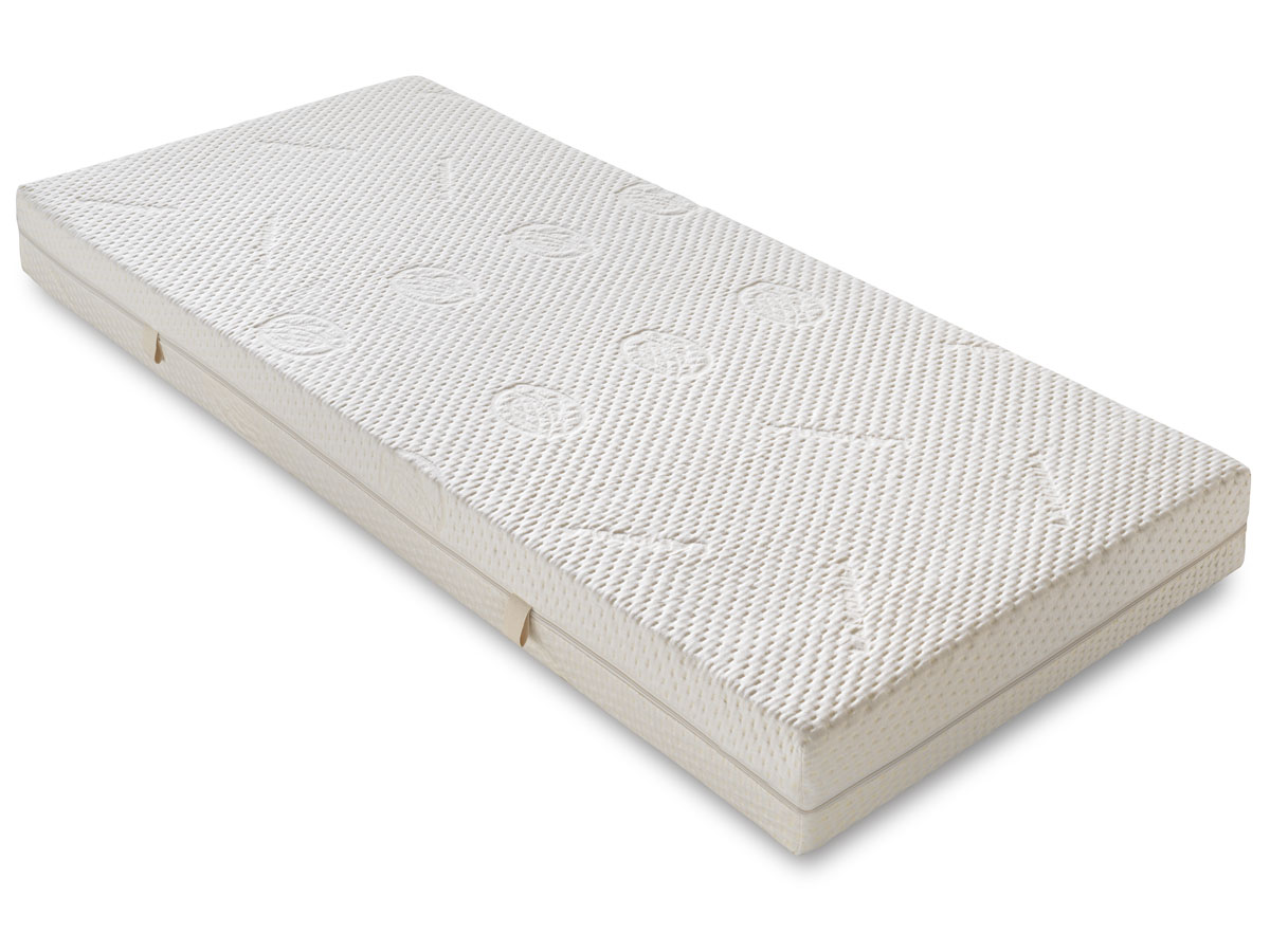 Bio-Kaltschaummatratze „Franz“ mit Bezug Bio-Baumwolle (kbA) / TENCEL™