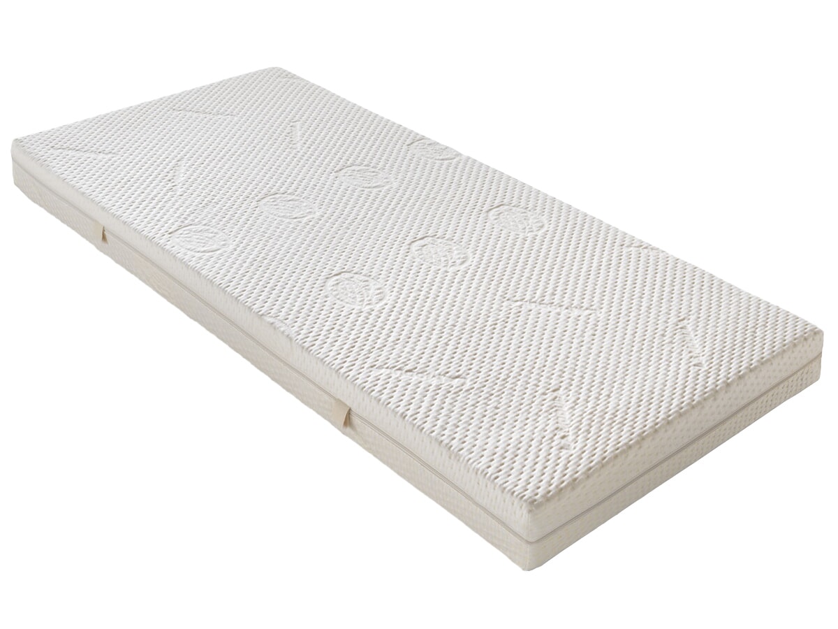 Bio-Kaltschaummatratze „Luna“ mit Bezug Bio-Baumwolle (kbA) / TENCEL™