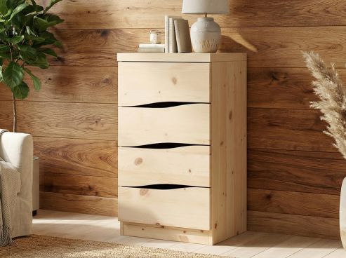 Zirbenkommode „Astrid“ mit 4 Laden 