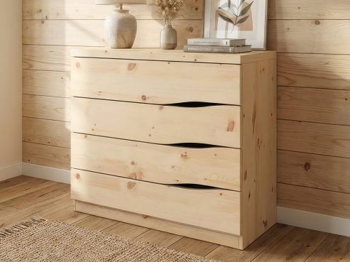 Zirbenkommode „Astrid“ mit 4 Laden 
