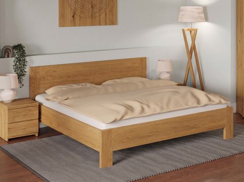 Bett „Bianca“ aus Eiche