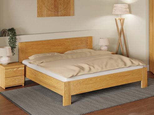 Bett „Bianca“ aus Eiche