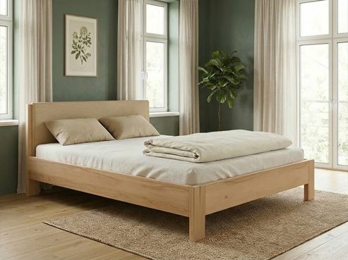 Zirbenbett „Bianca“ in 180 x 200 cm