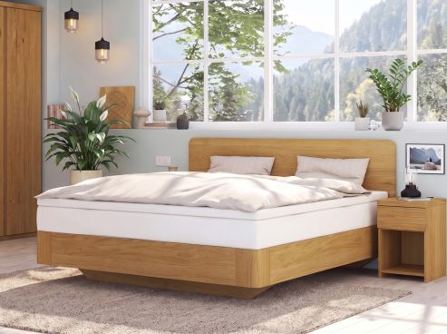 Eichenbett „Clara“ Boxspring