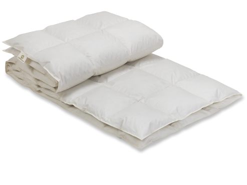 Für LaModula-Daunendecken werden nur Daunen erster Güte verwendet. 