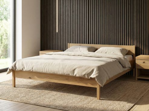 Zirbenbett „Bianca“ in 180 x 200 cm