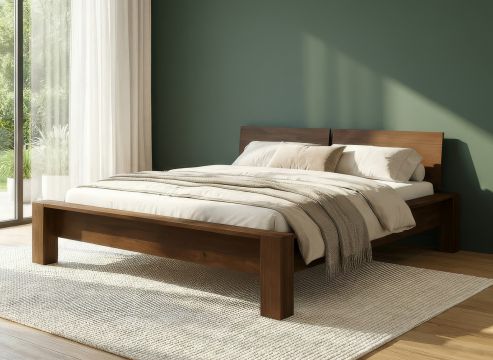 Bett „Hanna“ aus Eiche in 180 x 200 cm