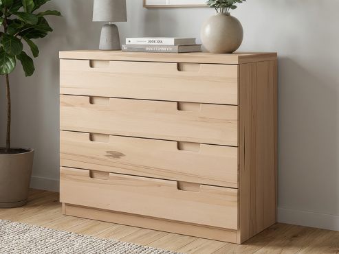 Buchenkommode „Lukas“ mit 4 Laden