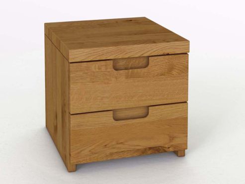 Nachttisch „Lukas“ aus Wildeiche