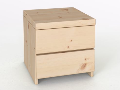 Nachttisch „Patrizia“ aus Zirbe