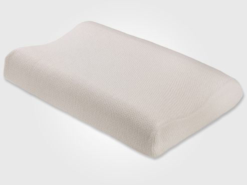 Der „Wellenberg“ stützt den Nacken- und Schulterbereich.