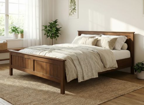 Eichenbett „Patrick“ in 180 x 200 cm