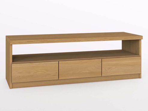 TV-Lowboard „Patrizia“ aus Eiche Hell