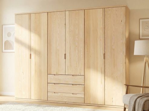 Drehtürenschrank „Romana“ Esche 6-türig