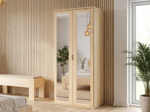 Drehtürenschrank „Sandra“ Esche 2-türig