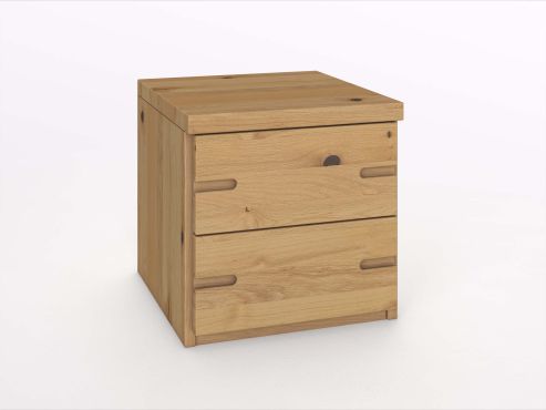 Kasten „Stefan“ aus Wildeiche Hell