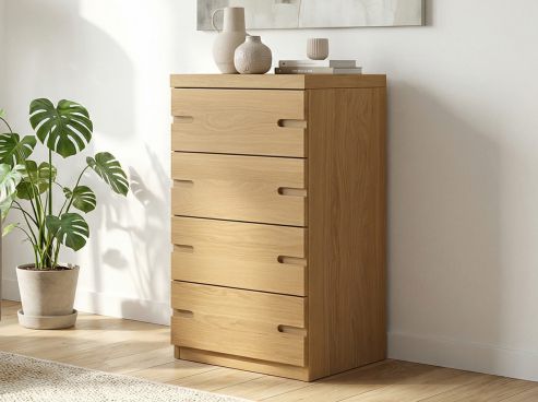 Eichenkommode Hell „Stefan“ 50 cm