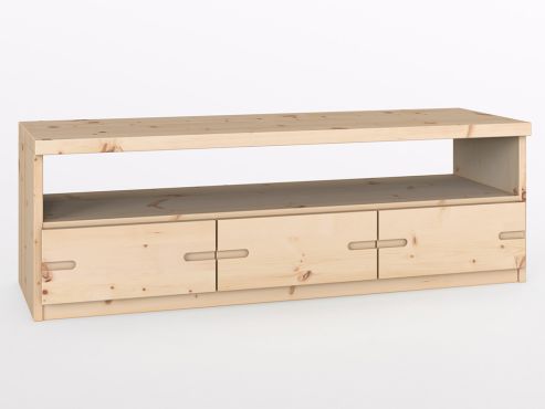 TV-Lowboard „Stefan“ aus Zirbe