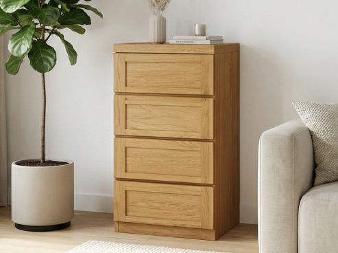 Eichenkommode „Susanne“ 50 cm