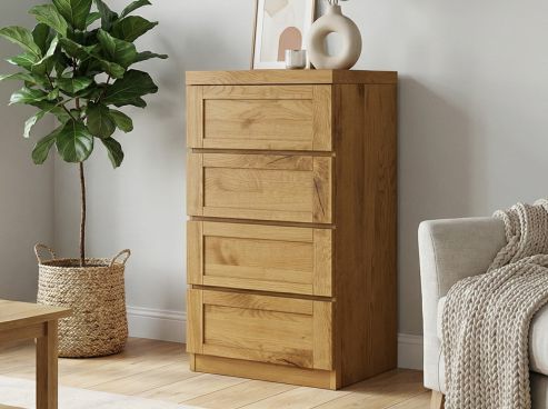 Wildeichenkommode "Susanne" 50 cm