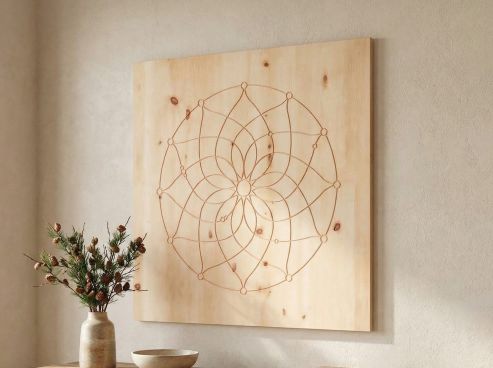 Zirbenbank "Manfred" rot