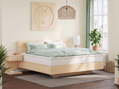 Eschenbett „Valentina“ Boxspring