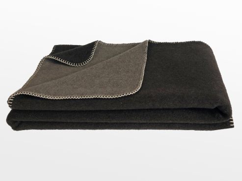 Wolldecke „Anna“ aus Yak- & Lammwolle