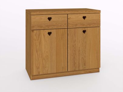 Massivholzkommode „Heidi“ 100 cm