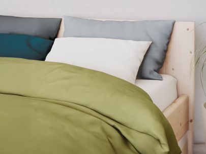 Bio-Satin Bettwäsche „Lisa“ in vielen Farben 