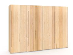 Schiebetürenschrank aus Esche „Viktor“ 4-türig