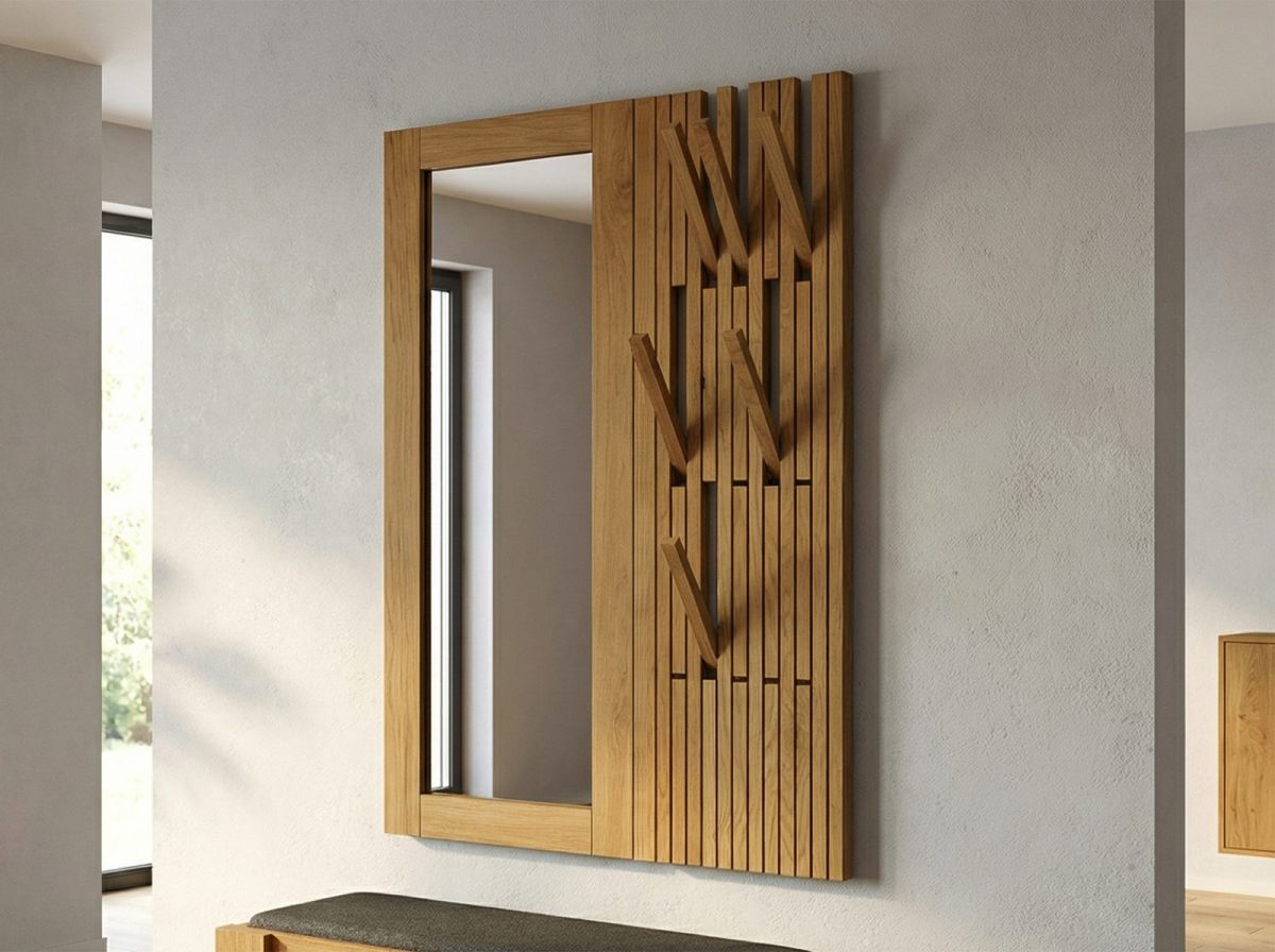 Garderobe „Agnes“ aus Eiche