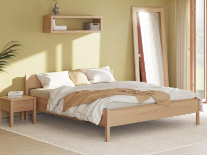 Zirbenbett „Bianca“ in 180 x 200 cm