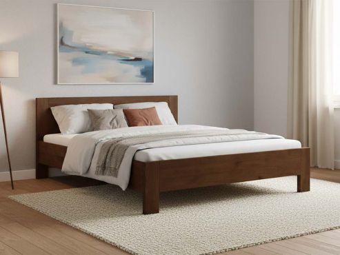 Zirbenbett „Bianca“ in 180 x 200 cm