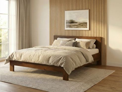 Zirbenbett „Bianca“ in 180 x 200 cm