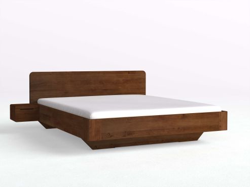 Bett Kernbuche Dunkel „Clara“ 