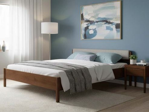 Zirbenbett „Bianca“ in 180 x 200 cm