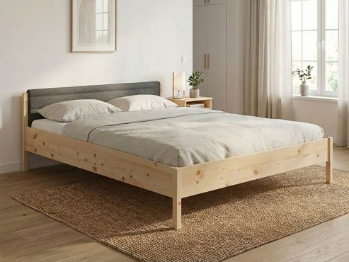 Zirbenbett „Bianca“ in 180 x 200 cm