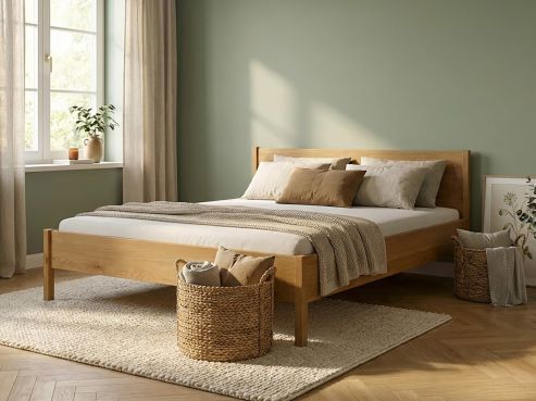 Eichenbett „Flora“ in 180 x 200 cm