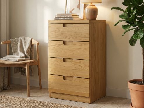 Eichenkommode „Lukas“ mit 4 Türen