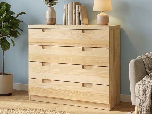 Eschenkommode „Lukas“ mit 4 Laden