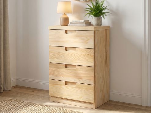 Eschenkommode „Lukas“ mit 4 Türen