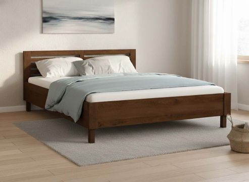 Bett „Moritz“ Kernbuche Dunkel