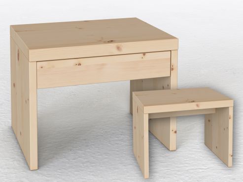 Nachttisch „Emil“ aus Zirbe