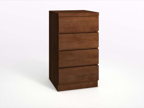Kommode Kernbuche Dunkel „Patrizia“ 50 cm mit Laden