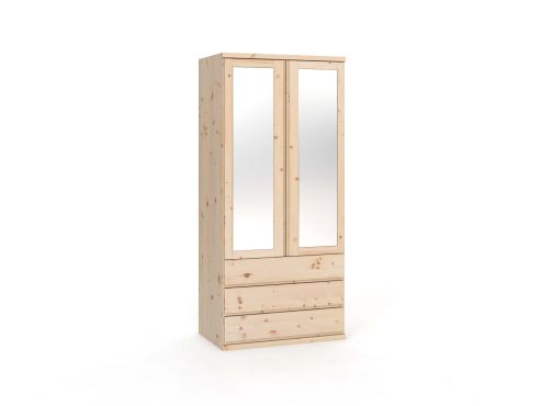 Zirbenschrank „Sandra" 2-türig